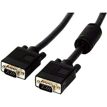 Available 3FT - 100 FT in Length SVGA Cable Cable Matters VGA to VGA Cable with Ferrites 15 Feet
